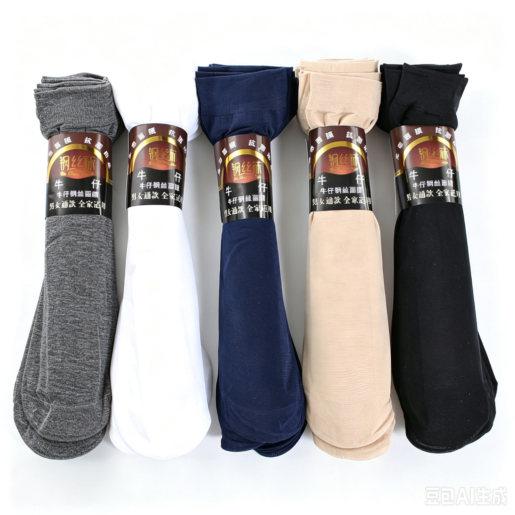 Silk Sock Bamboo - 10 Paar Heren Anti-Zijde Sokken Zomer