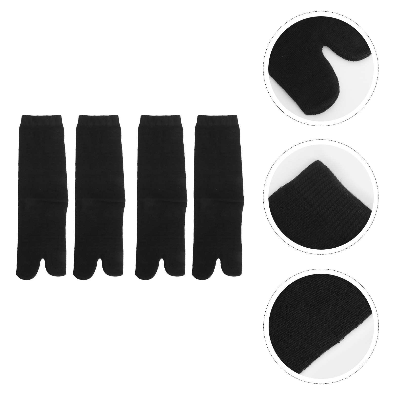 Toe Sock Split - 2 paar teensokken in Japanse stijl,
