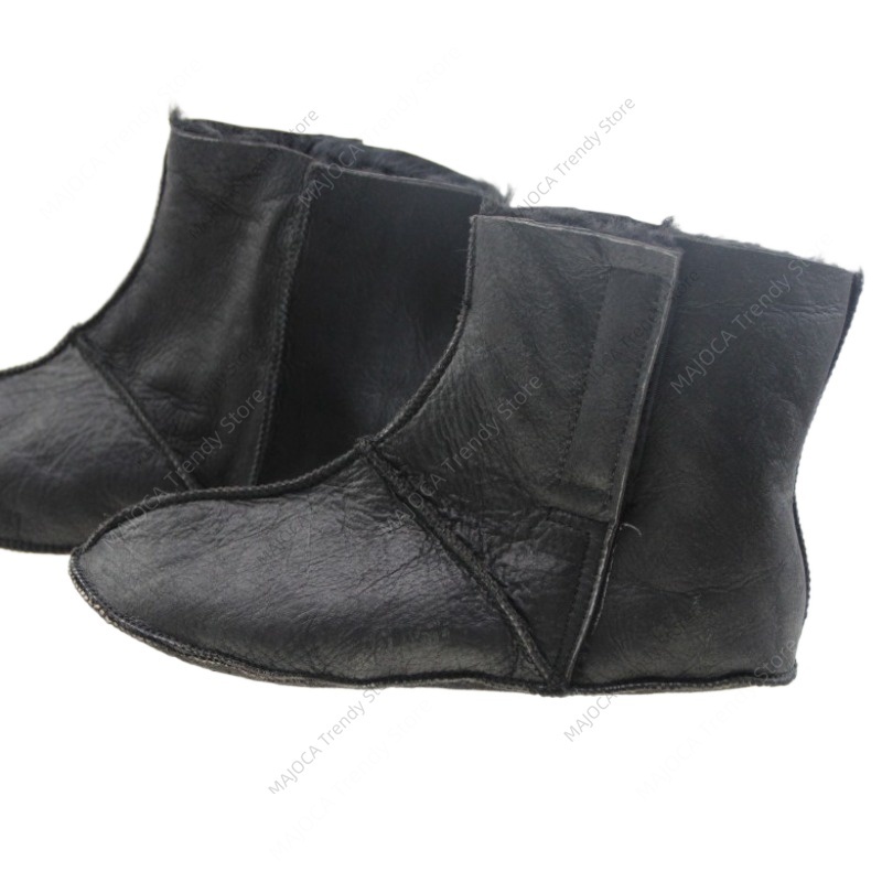 Thermal Sock Winter - Echte schapenvacht lederen sokken heren dames