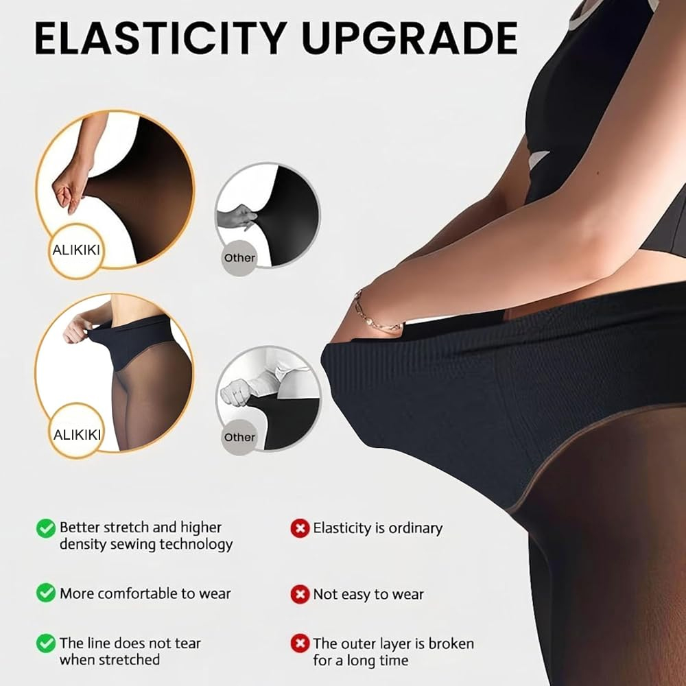 Eénnaadige, met fleece gevoerd - Tights Pantyhose Sheer recensie en prijs