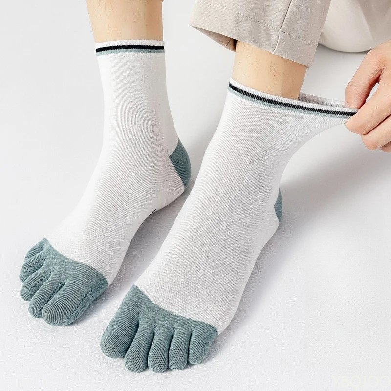 5 paar modieuze herensokken vo - Toe Sock Split recensie en prijs