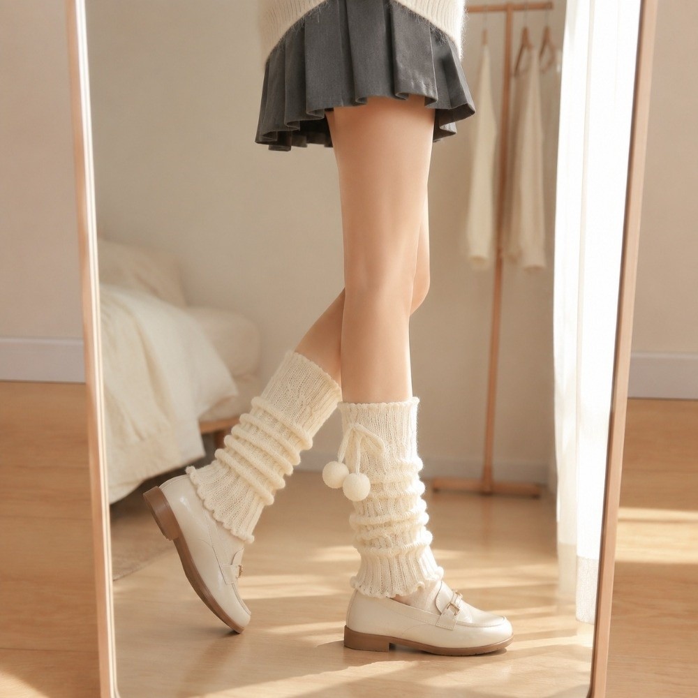 Gebreide beenwarmers met kabel - Boot Sock Slouchy recensie en prijs