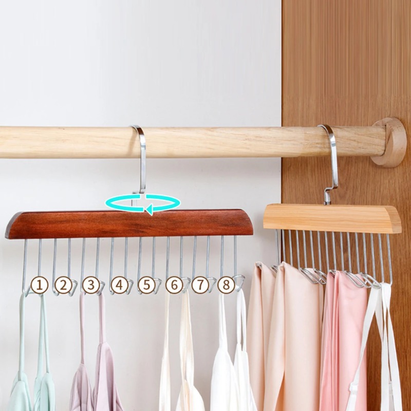 Massief houten achthaakige han - Sock Organizer Tray recensie en prijs