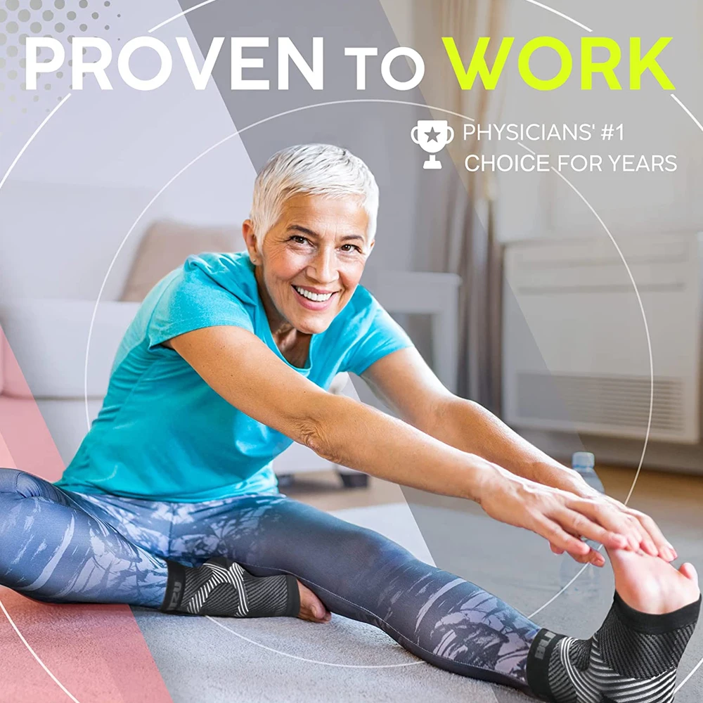 1 paar compressie enkelbandage - Ankle Brace Sock recensie en prijs