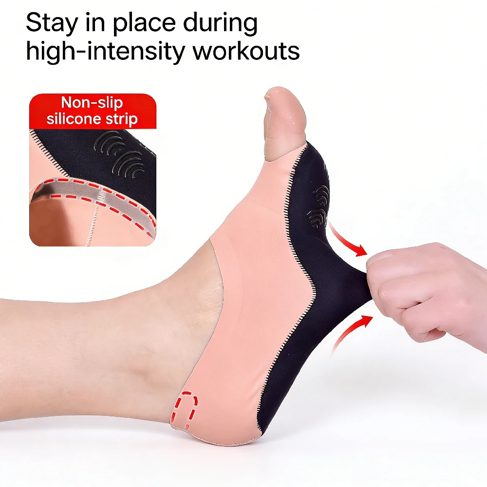 1 paar teenloze yogasokken voo - Grip Sock Yoga recensie en prijs