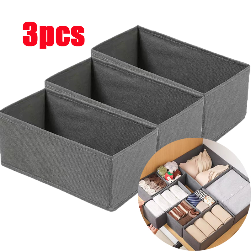 3PC stoffen ondergoed opbergdo - Sock Organizer Tray recensie en prijs