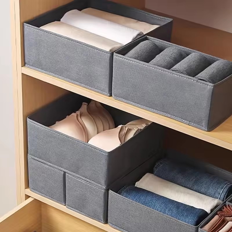 3PC stoffen ondergoed opbergdo - Sock Organizer Tray recensie en prijs