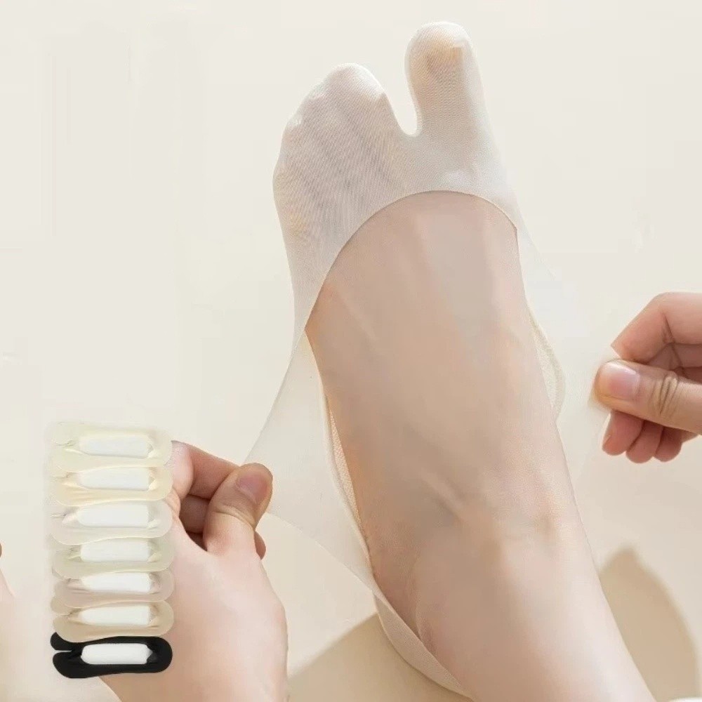 Eenvoudige, ademende, onzichtb - Toe Sock Split recensie en prijs