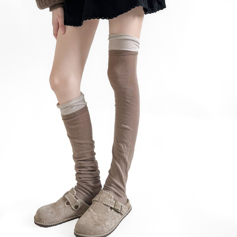 Gebreide, wijde beenwarmers me - Boot Sock Slouchy recensie en prijs