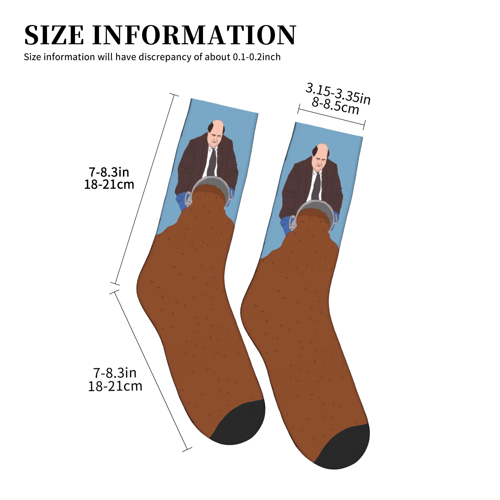 TV-show The Office Kevin's Fam - Dress Sock Men recensie en prijs